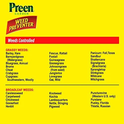 Preen Garden Weed Preventer 22 lb | Up to 3 Months Weed Control, Safe for 200+ Plants thumbnail 7