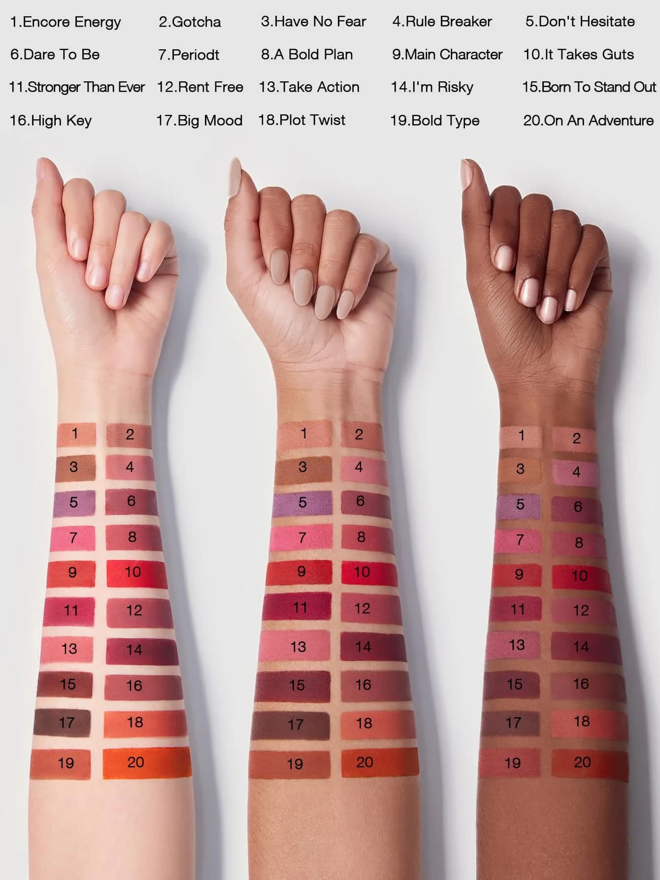 SHEGLAM Dynamatte Boom Waterproof Matte Lipstick Long Lasting Transfer Proof Lip Stick - A Bold Plan - view 7