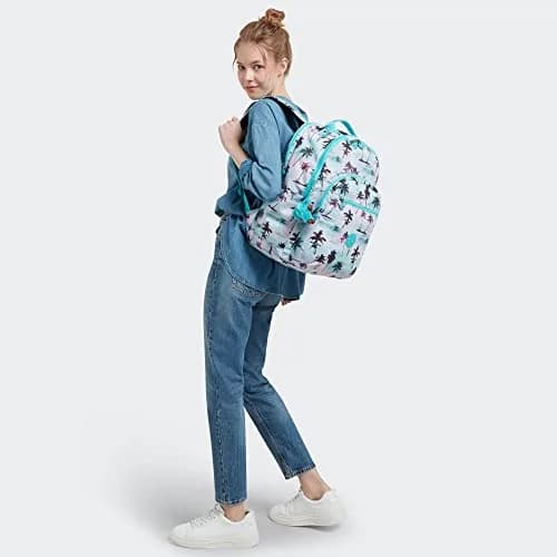 Kipling Seoul Extra Large Laptop Backpack 27L (1056 cu in) | Water-Resistant Nylon Daypack for Travel, School, and Work thumbnail 4
