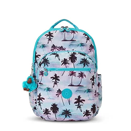 Kipling Seoul Extra Large Laptop Backpack 27L (1056 cu in) | Water-Resistant Nylon Daypack for Travel, School, and Work thumbnail 1