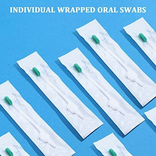 Didaey Oral Suction Swabs Sponge Toothbrush 18 cm (7.09 inches) | Pack of 10 Individually Wrapped thumbnail 4