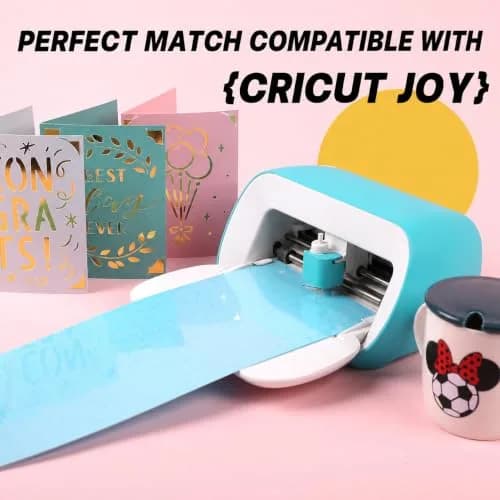 HTVRONT Cutting Mats for Cricut Joy/Joy 2, 6 Pack (3x 4.5x12in & 3x 4.5x6.5in) | Strong Stickiness & Durable thumbnail 6