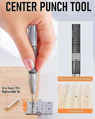 Nicpro 11 Pack Carpenter Pencils with Sharpener & Leads | 2.0mm & 2.8mm Line Sizes thumbnail 7