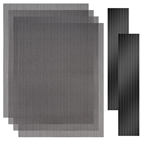 YSSHUI Magnetic PC Dust Filter Mesh 400x300mm | DIY, Reusable, Pet Hair Block thumbnail 1