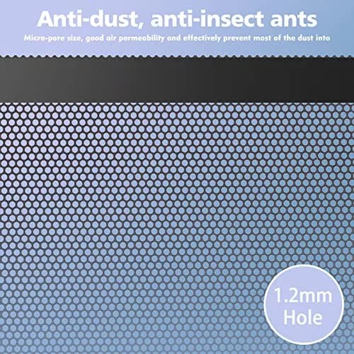 YSSHUI Magnetic PC Dust Filter Mesh 400x300mm | DIY, Reusable, Pet Hair Block thumbnail 3