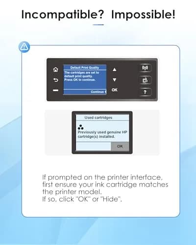 TECKKIN 64XL Ink Cartridges Combo Pack for HP Ink 64XL | High Page Yield & Bright Prints thumbnail 2