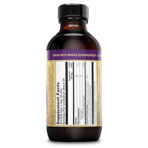 ZAND Elderberry & Honey Syrup 4 Fl Oz | Organic Raw Elderberry & Echinacea for Kids thumbnail 2