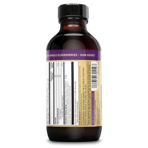 ZAND Elderberry & Honey Syrup 4 Fl Oz | Organic Raw Elderberry & Echinacea for Kids thumbnail 3