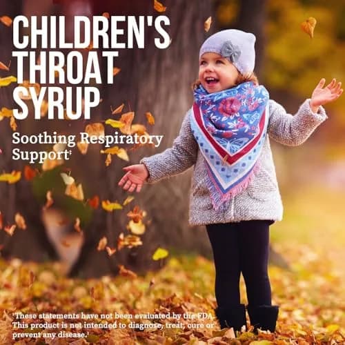ZAND Honey Gardens Kids Cherry & Honey Throat Syrup | Herbal Raw Honey Formula for Kids, 24 Servings, 4 FL Oz thumbnail 4