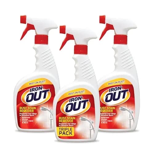 IRON OUT Rust Stain Remover Spray Gel 2.27 kg (72 Fl Oz) | No-Scrub Cleaner for Vertical Surfaces thumbnail 1