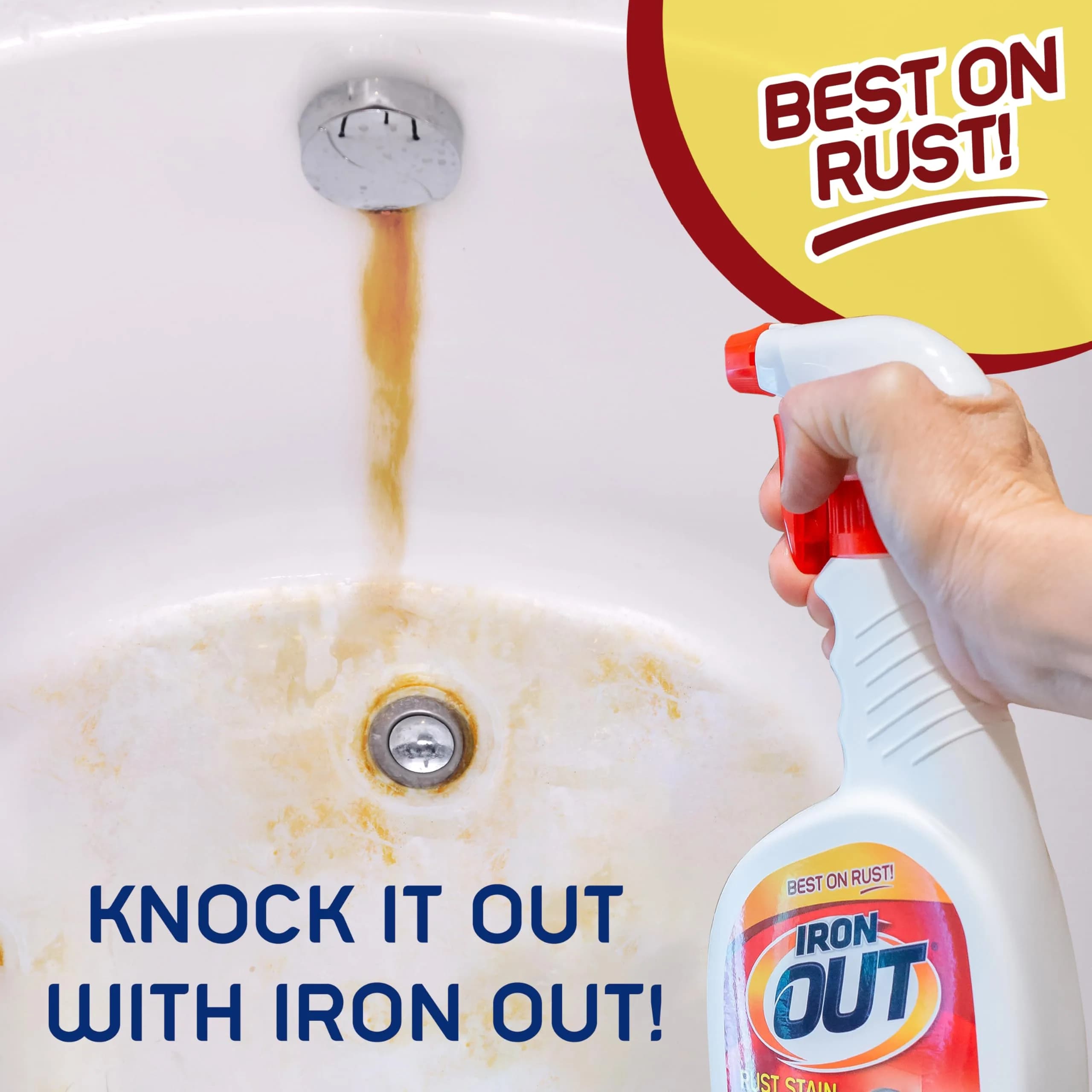 IRON OUT Rust Stain Remover Spray Gel 2.27 kg (72 Fl Oz) | No-Scrub Cleaner for Vertical Surfaces - view 4