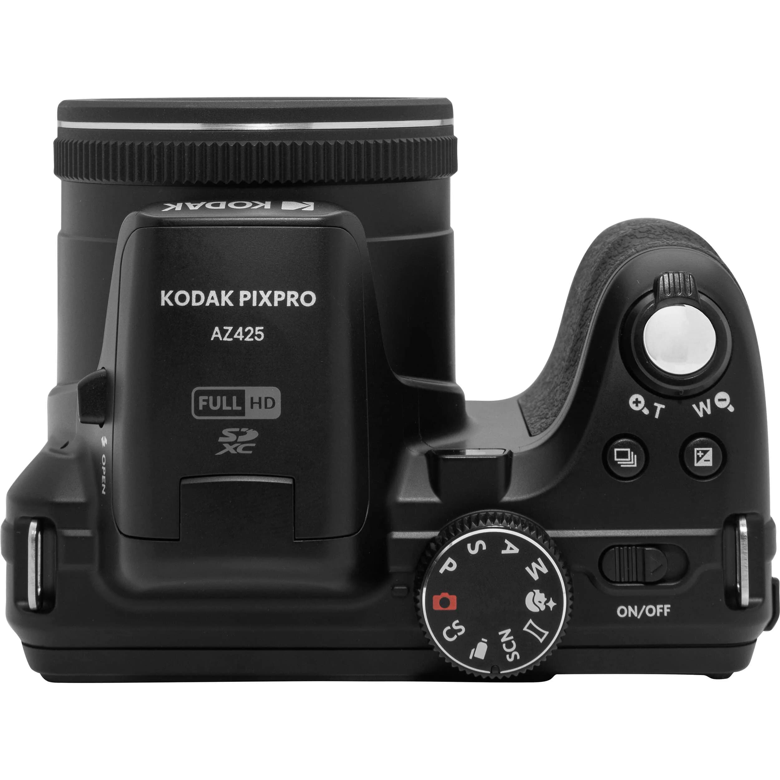 Kodak PIXPRO AZ425 Digital Camera Bundle with 64GB Card, Case & Tripod | 20MP CCD Sensor, 42x Optical Zoom, 1080p HD Video - view 5