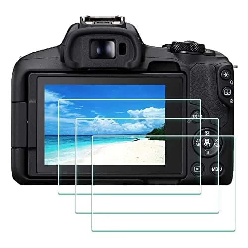 ULBTER Screen Protector for Canon EOS R50 EOS R8 Camera | 3 Pack Ultra-Clear 9H Tempered Glass thumbnail 1