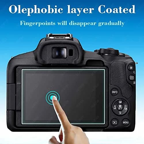 ULBTER Screen Protector for Canon EOS R50 EOS R8 Camera | 3 Pack Ultra-Clear 9H Tempered Glass thumbnail 4