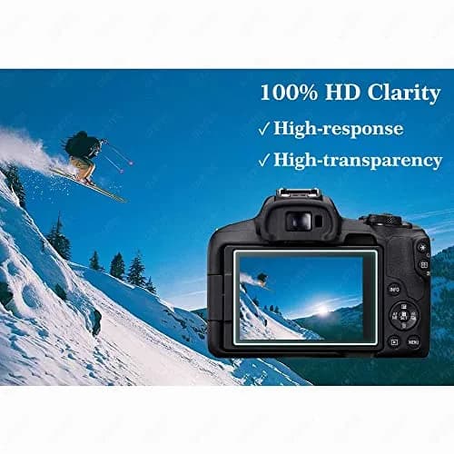 ULBTER Screen Protector for Canon EOS R50 EOS R8 Camera | 3 Pack Ultra-Clear 9H Tempered Glass thumbnail 5