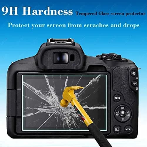 ULBTER Screen Protector for Canon EOS R50 EOS R8 Camera | 3 Pack Ultra-Clear 9H Tempered Glass thumbnail 3