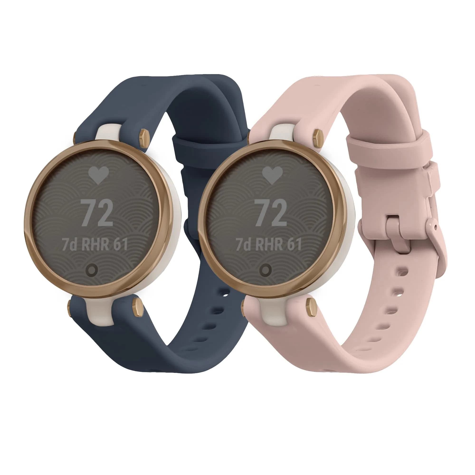 kwmobile Blue Watch Band for Garmin Lily Sport | Adjustable Silicone Strap (14-22 cm / 5.5-8.7 inches) - main product image