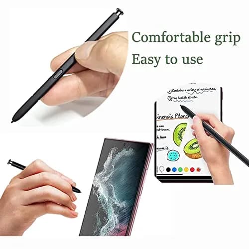 Alovexiong Replacement S Pen for Samsung Galaxy S23 Ultra (Black) | 4096 Pressure Levels thumbnail 4