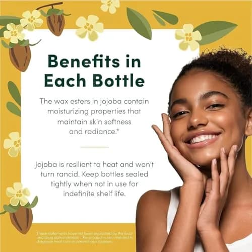 HobaCare Jojoba Oil 16 oz | Pure, Unrefined, Fast-Absorbing Carrier Oil for Skin & Hair thumbnail 4