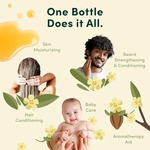 HobaCare Jojoba Oil 16 oz | Pure, Unrefined, Fast-Absorbing Carrier Oil for Skin & Hair thumbnail 7