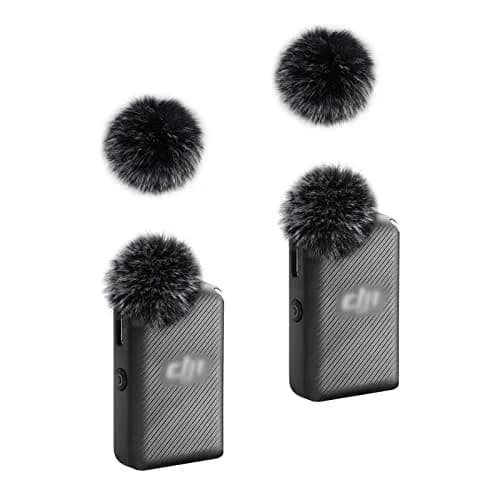 YEAOI 4-Pack Furry Windscreens for DJI MIC Transmitter (TX) | Noise Reduction & Voice Clarity thumbnail 1
