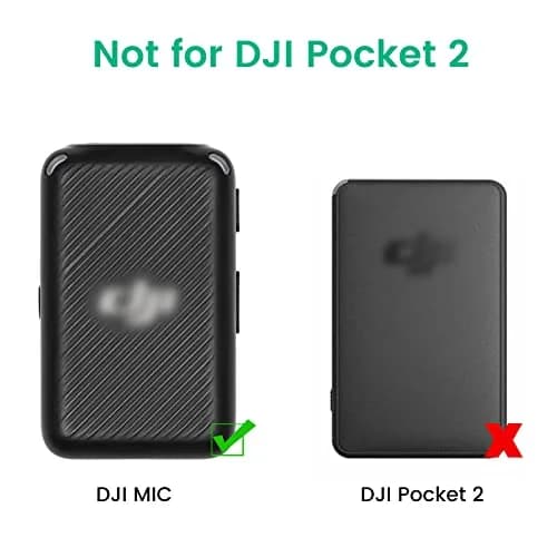 YEAOI 4-Pack Furry Windscreens for DJI MIC Transmitter (TX) | Noise Reduction & Voice Clarity thumbnail 2