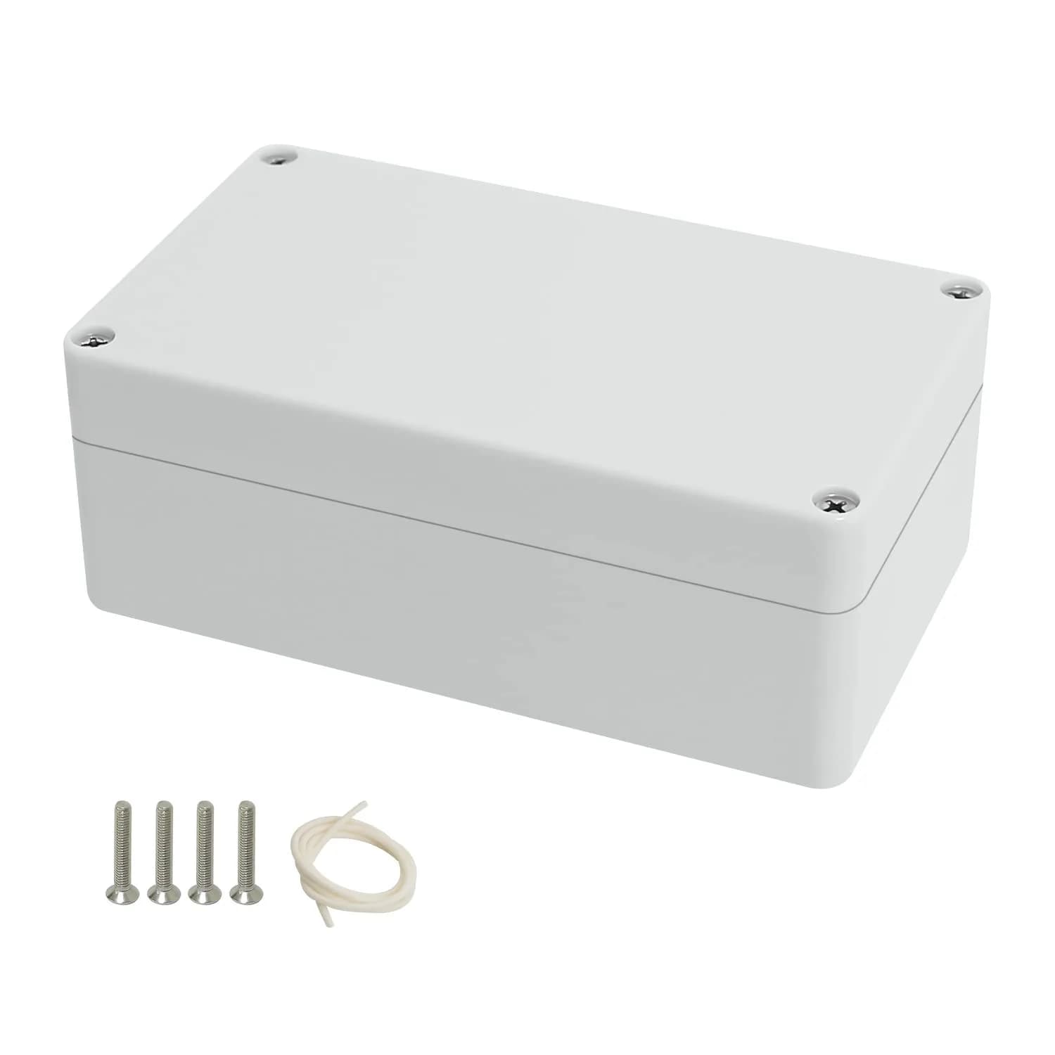 HoHaing Waterproof Plastic Junction Box IP65 6.2" x 3.5" x 2.4" | Weatherproof Electrical Enclosure