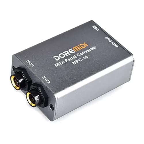 DOREMiDi Expression Pedal Converter Pedal Sustain Pedal Expander MPC-10 | MIDI Pedal Compatibility & USB Control thumbnail 1