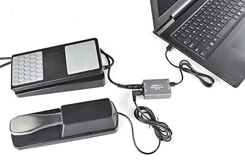 DOREMiDi Expression Pedal Converter Pedal Sustain Pedal Expander MPC-10 | MIDI Pedal Compatibility & USB Control thumbnail 7