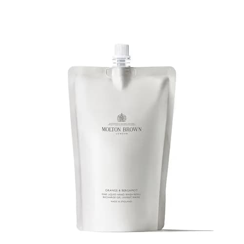 Molton Brown Orange & Bergamot Liquid Hand Wash Refill 13.5 fl. oz. | Citrus & Musk Scent, Vegan & Cruelty-Free thumbnail 1