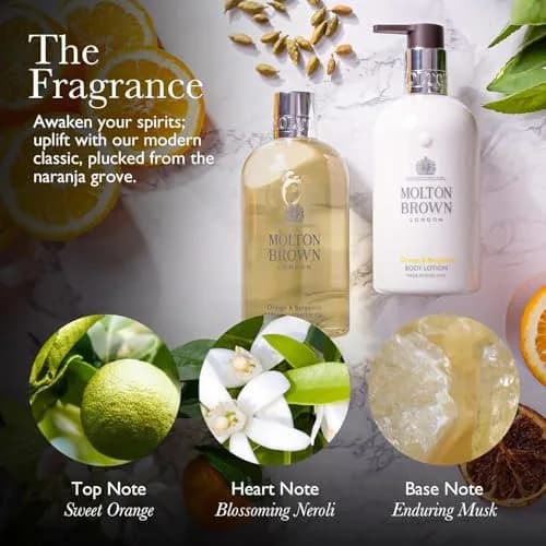Molton Brown Orange & Bergamot Liquid Hand Wash Refill 13.5 fl. oz. | Citrus & Musk Scent, Vegan & Cruelty-Free thumbnail 3