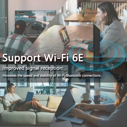 Zahara WiFi 6E Tri-Band Antenna for ASUS & Motherboards | 360° Omni-Directional Coverage (70-120 chars) thumbnail 8