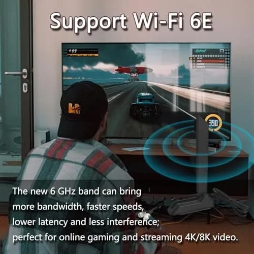 Zahara WiFi 6E Tri-Band Antenna for ASUS & Motherboards | 360° Omni-Directional Coverage (70-120 chars) thumbnail 10
