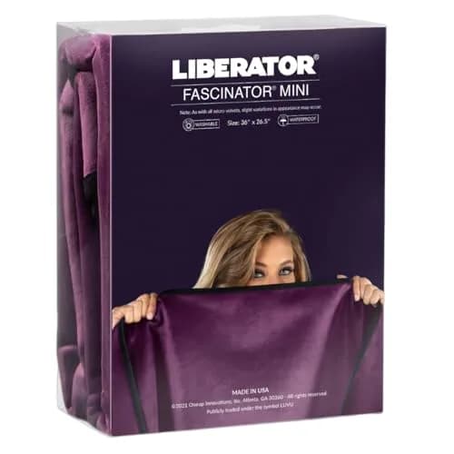 Liberator Fascinator Throw Mini Size 91.44cm x 66.04cm | Moisture-Proof Sensual Blanket thumbnail 2