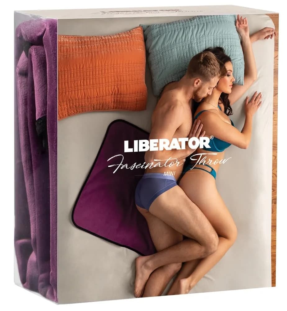 Liberator Fascinator Throw Mini Size 91.44cm x 66.04cm | Moisture-Proof Sensual Blanket