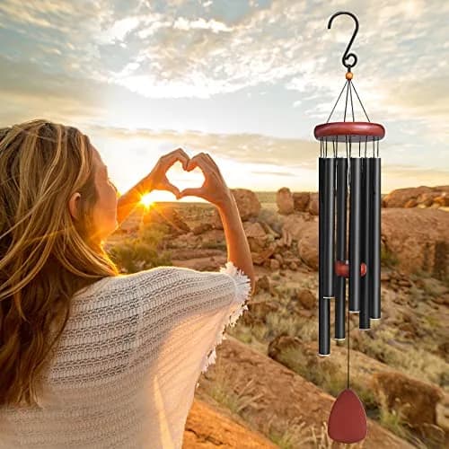 WENANA Large Aluminium Wind Chimes 91.44cm (36 in) | Soothing Melodic Outdoor Garden Decor thumbnail 5