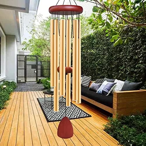 WENANA Aluminium Wind Chimes 91.44cm (36") | Melodic Outdoor Decor Gift thumbnail 7