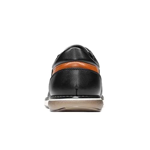 Bruno Marc Men's Dress Oxfords Casual Derby Sneakers, Black, 13 | Breathable Faux Leather & Cushioned Insole thumbnail 7