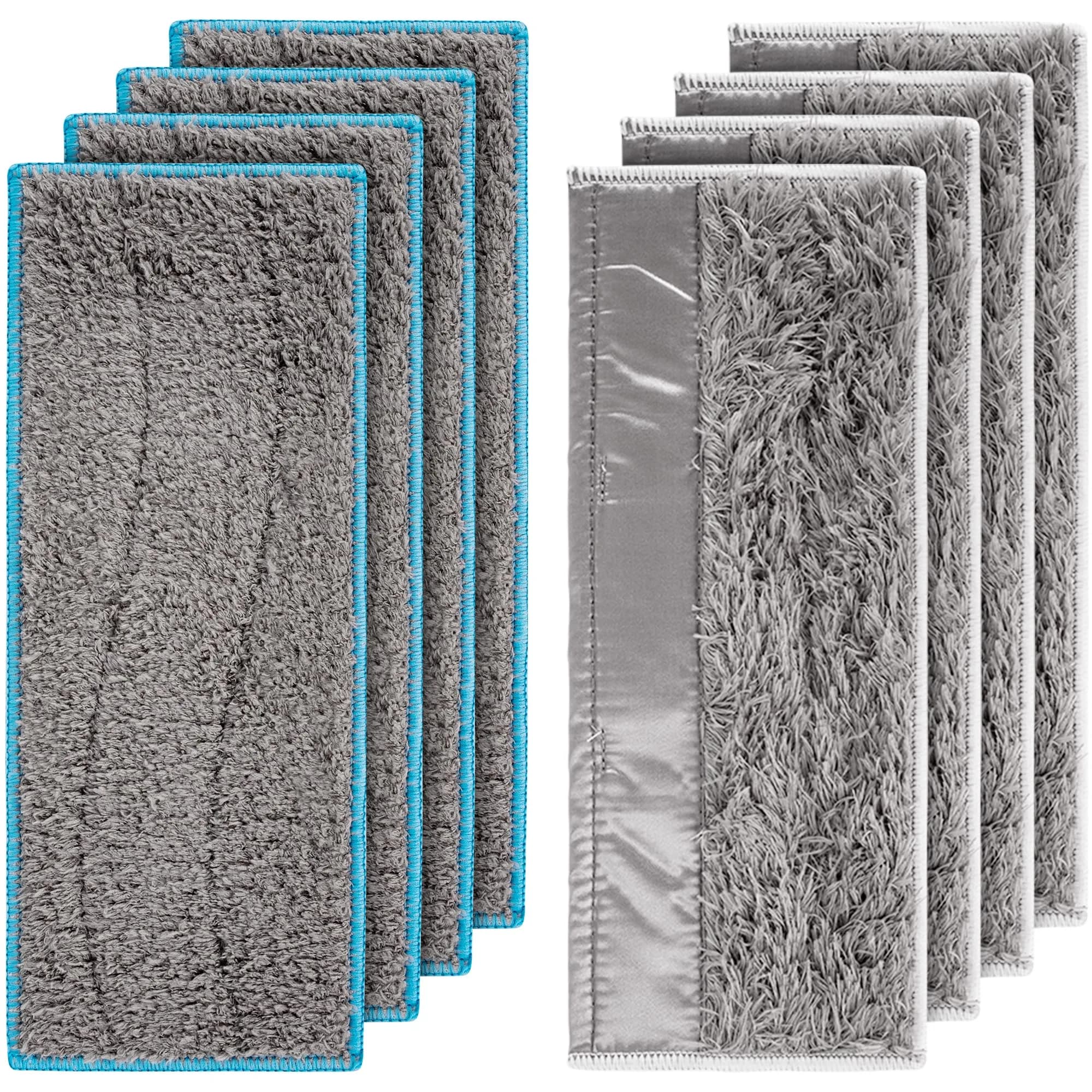 BlueStars 8 Pack m6 Microfiber Wet & Dry Mopping Pads | Compatible with iRobot Braava Jet M6 - main product image
