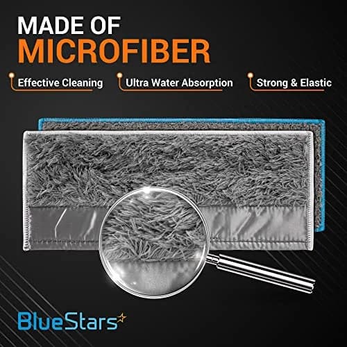BlueStars 8 Pack m6 Microfiber Wet & Dry Mopping Pads | Compatible with iRobot Braava Jet M6 thumbnail 6