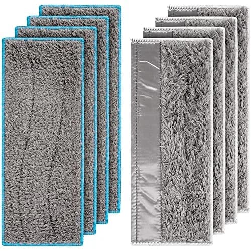 BlueStars 8 Pack m6 Microfiber Wet & Dry Mopping Pads | Compatible with iRobot Braava Jet M6 thumbnail 1
