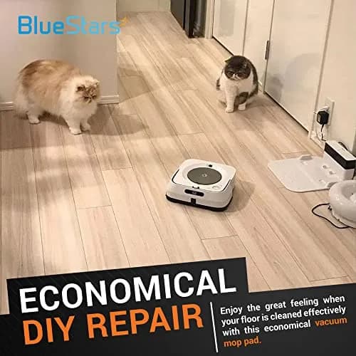 BlueStars 8 Pack m6 Microfiber Wet & Dry Mopping Pads | Compatible with iRobot Braava Jet M6 thumbnail 7
