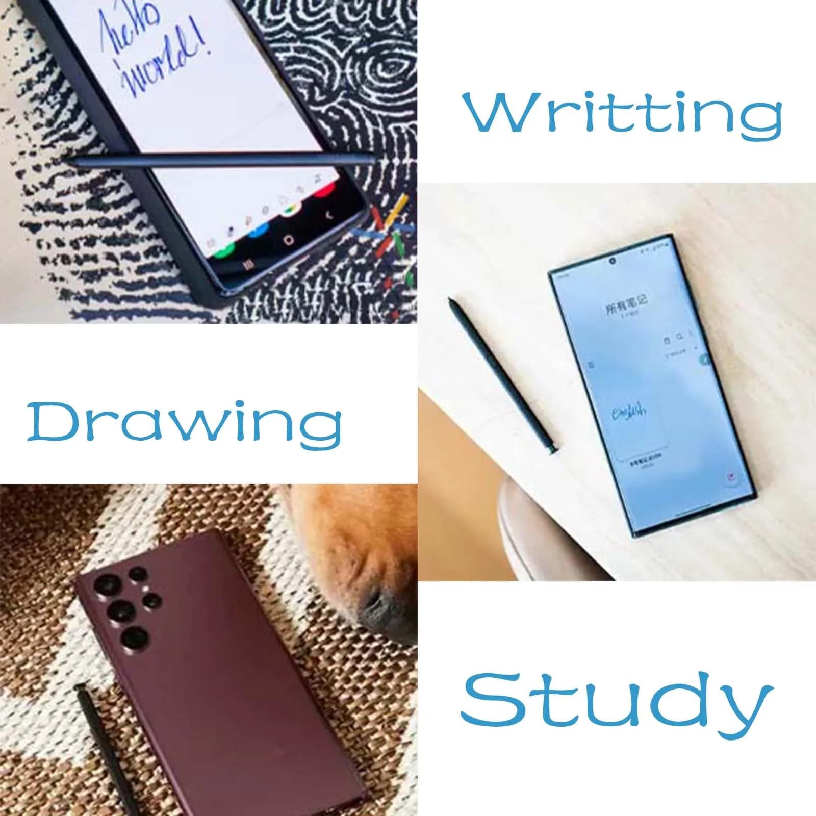 Dogxiong S Pen for Samsung Galaxy S23 Ultra 5G Stylus Pen (Phantom Black) | Precise Touch Control - view 5