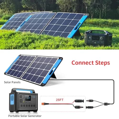 ELFCULB 12AWG Solar to XT60i Cable 7.62m (25FT) | Connects Solar Panels to Power Stations thumbnail 6