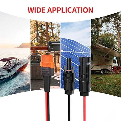 ELFCULB 12AWG Solar to XT60i Cable 7.62m (25FT) | Connects Solar Panels to Power Stations thumbnail 7