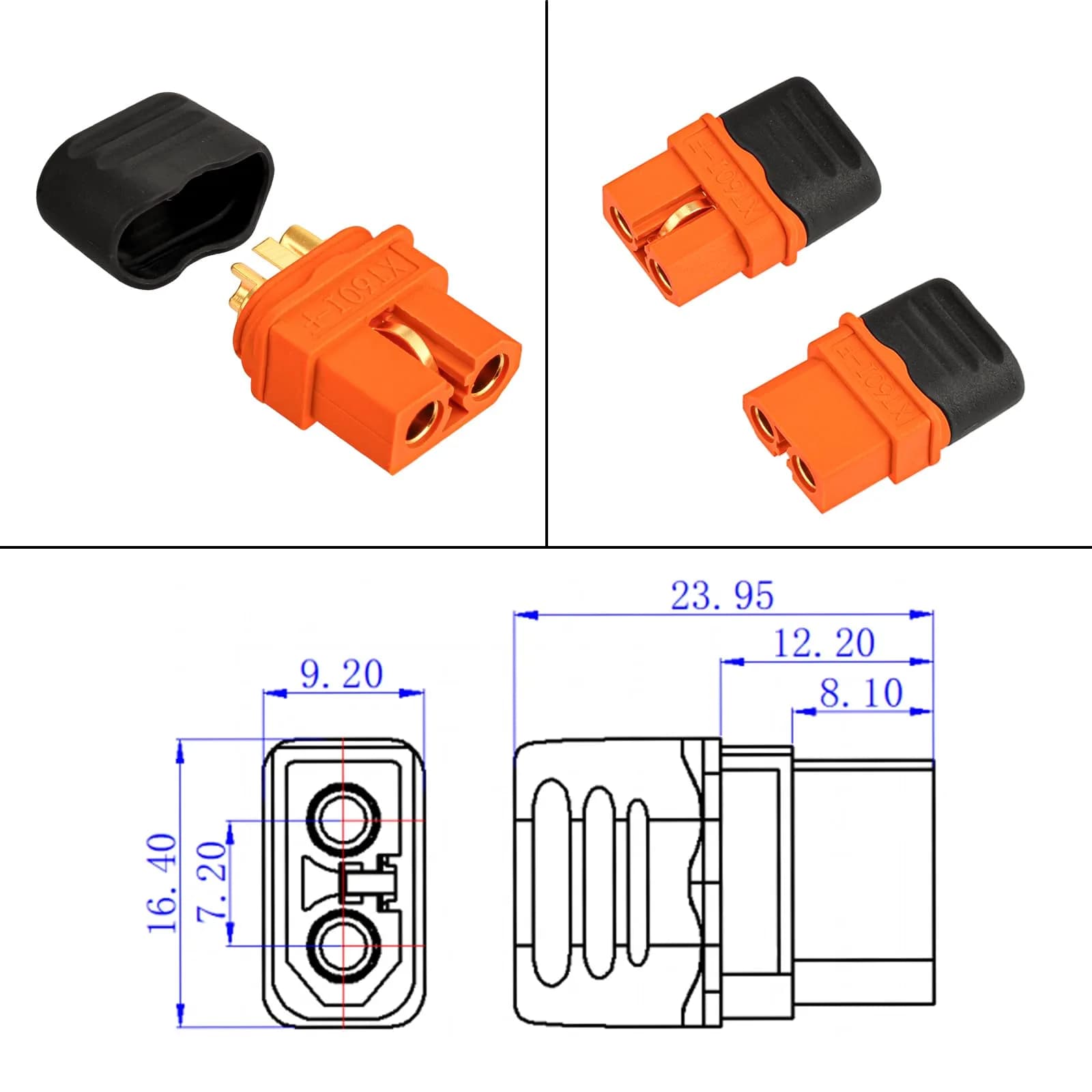 ELFCULB 12AWG Solar to XT60i Cable 7.62m (25FT) | Connects Solar Panels to Power Stations - view 8