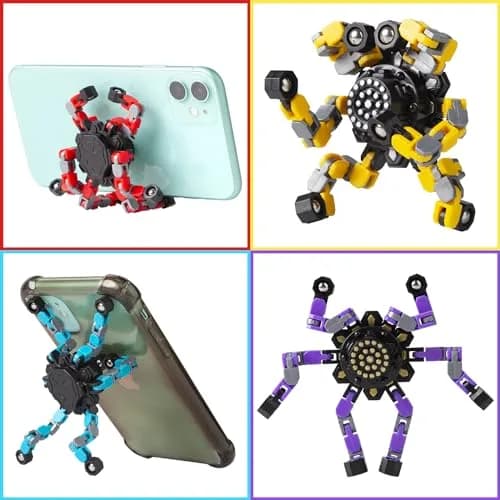 Gokeey Transformable Fidget Spinners 2 Pcs | ASTM-Tested Educational Toy thumbnail 5