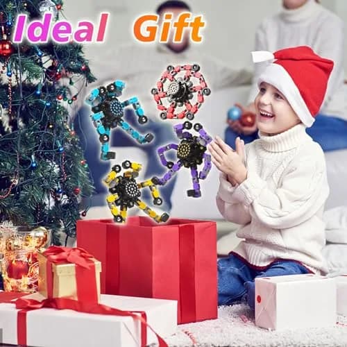 Gokeey Transformable Fidget Spinners 2 Pcs | ASTM-Tested Educational Toy thumbnail 7