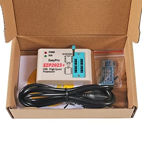 ACEIRMC EZP2023 USB Programmer - High Speed USB for EEPROM Flash, Supports 24/25/93 BIOS, 25T80 Burn, Offline Copy thumbnail 2