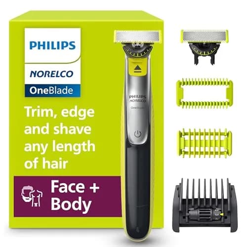 Philips Norelco OneBlade 360 Hybrid Face + Body Trimmer and Shaver | Trim, Edge & Shave Face & Body thumbnail 1